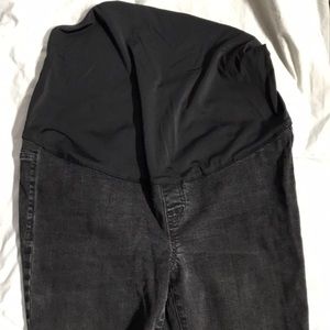 Madewell Maternity Distressed Skinny Jeans
